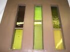 Antique Stained 9 Vertical Stained Glass Door 94 5 X 32