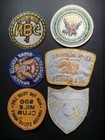 Lot Of 6 Various Military Patches