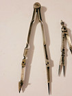 Antique Vintage Rare Mechanical Drawing Divider Drafting Tools Lot Of 4