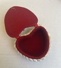 Vintage Sailor s Valentine Souvenir Shell Heart Box Case Seashell