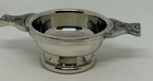 Vintage The Quaich Co  Scotland Pewter Quaich Bowl 3  - Celtic Thistle
