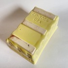 Vintage Light Yellow Cookson Pottery Planter 