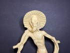 Vintage Mcm A  Santini Resin Asian Man Carrying Baskets Sculpture Statue 12 
