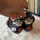 Sidi Genius Road Cycling Shoes Black red Eu 41 5 Adjustable Buckle 2-bolt Spd