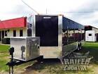New 2025 8 5 X 24 V-nose Enclosed Cargo Car Hauler Trailer Loaded Race Package 2