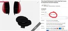 Titus Cloth Sweat Moisture Wicking Earphone Earmuff Headphone Headset Ear Covers