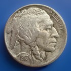 Excellent 1913-d Buffalo Nickel Type 1 Mound Reverse Tough Key Date Coin Xf 1396