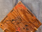 Rare Vintage Brinkton Outboard Motor Safety Chain Wood Wall Hanging Key Holder