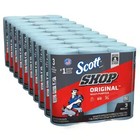 New Ultra-strong Blue Shop Towels - 1-ply 9x11 Cleaning Wipes  30 Rolls Total 