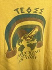 Vintage 70s 1979 Trucking On Grateful Dead Water Print Shirt Small   Med 19 5x22