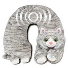 Health Touch Plush Vibrating Cat Kitten Neck Massager Relaxing Vibration New