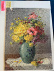 Vase Of Flowers H Cheppy Artist Jigsaw Puzzle 350 Pieces Wooden  R  Tuck Zag Zaw