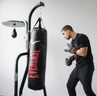 Everlast Dual Station Heavy Duty Powder Coated Steel Heavy And Speed Bag Stand