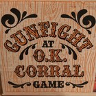 Vintage 1970s Ideal Gunfight At O k  Corral Game Original Box Missing 1 Foot