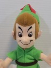 Vintage Disney Store Peter Pan 8    Bean Bag Plush Toy New With Tag