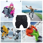 Sports Hip Protection Shorts Butt Padded Protector Impact For Ski Skating