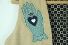 Vintage Medium Vest Folk Country Cottagecore Prairie Handmade 90s Goblincore