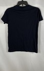 Jil Sander  Women s Black Organic Cotton Logo Patch T-shirt Made In Greece Sz L