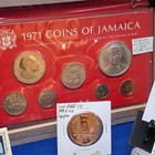 Estate Sale Junk Drawer Coin Collection Lot 1971 Jamica Coin Set 42g Sterling Pc