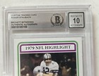 Roger Staubach Sb Xii Champs Signed Custom Card Beckett 10 Auto Dallas Cowboys 