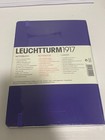 Leuchtturm1917 Medium A5 Squared Notebook Hardcover Purple - New