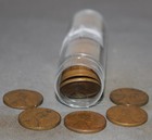 1939p Wheat Penny Roll Circulated With Readable Dates  50 Coins  Some Bu