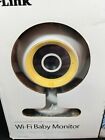 New D-link Wi-fi Day night Baby Monitor With Remote Video   Audio Monitoring