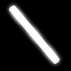 100 Pack 16  Led Foam Sticks Light Up Flashing Glow White Wands  Dj Party Events