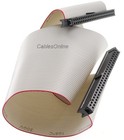50-pin  2x25  Female To Female 2 54mm-pitch 50-wire Idc Flat Ribbon Cable