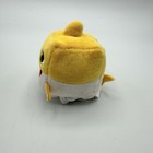Pinkfong Baby Shark Wowwee Singing Plush Cube Toy Yellow 3  Model 61010