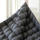  Pinch Pleat Goose Down Feathers Comforter Palatial King Size All Season-ultra 