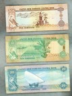 United Arab Emirates   1982   5  10   20 Dinara Note Lot   F-vf