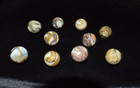          All Top Picks Jabo das Lot Of 10 Mixed Runs Collector Marbles  750 Mint        