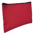 Bank Bags Money Pouch Secur Deposit Utility Zipper Coin Bag Red 2 Pack