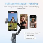 Osmo Mobile 8 Gimbal Stabilizer For Phone  Native Tracking With Audio   Light   