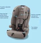 Graco Tranzitions 3-in-1 Car Seat Booster     Cinder     New In Box