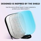 Bnlnhogvr Carrying Case Compatible With Oculus Meta Quest 3s quest 3 quest 2  Ap