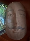 Antique Wire Mesh Odd Fellows Mardi Gras Carnival Mask Halloween Vintage Oddity