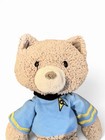 Gund Star Trek Mr Spock Stuffed Animal Plush Gray Cat  2017 Cbs