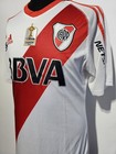 River Plate Soccer Jersey Adidas 2016 Size M Match Worn
