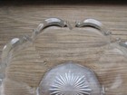 Vintage Clear Glass Cut Shaped Scalloped Edges Berry Nut Bowl Dish So26