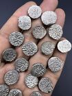 Collection Of Rare Ancient Old Medieval India Horse Billon Jitals 12thc -13thc