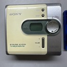 Sony Mz-nf520d Net Md Walkman Minidisc Player Fm Radio Cream Silver Vintage Tech