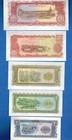 Laos 1 5 10 20 50 100 500 1000 Kips Uncirculated Banknotes Set   2