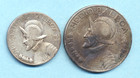 Panama Silver 1933 1 2 Balboa   1930 1 4 Balboa  Free Ship