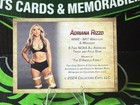 Adriana Rizzo Kiss Card Signed Autograph Auto 2024 Collectors Expo Tna Aew Wwe