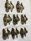Vintage Window Sash Lock Latch Solid Brass Lot Of 8 Pairs Heavy Craftsman Style