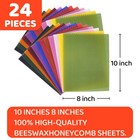 Thleunei Beeswax Candle Making Kit For Kids - 24 Pack 10x8  Sheets