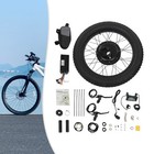 24  Brushless Gearless Electric Bike E-bike Front Wheel Conversion Kit 48v 1500w