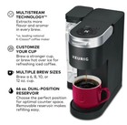 Keurig K-supreme Single Serve K-cup Pod Coffee Machine - Black